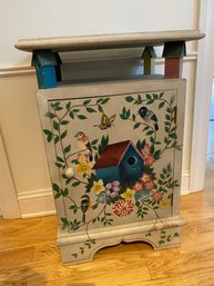 Beautiful Painted Birdhouse Shelf