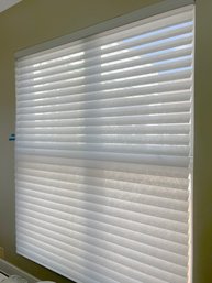 A Set Of 3 Hunter Douglas Power Rise Battery Powered Blinds