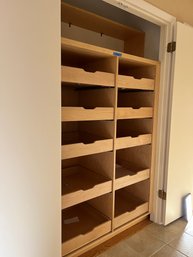 A Built In 10 Drawer Pantry Storage