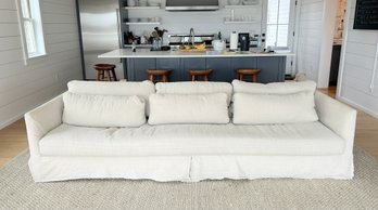XL-  Linen Slipcovered Sofa