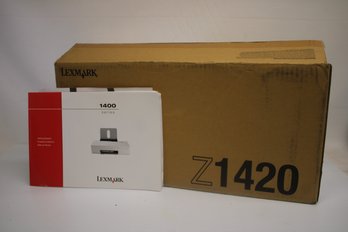 New In Box Lexmark Z1420 Inkjet Printer