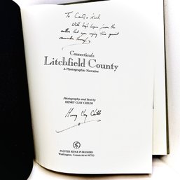 Connecticut's Litchfield County: A Photographic Narrative By Henry Clay Childs (Signed)