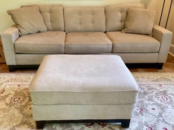 Jonathan Lewis Sofa & Ottoman