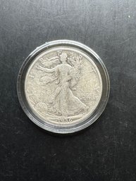 1936-D Walking Liberty Silver Half Dollar