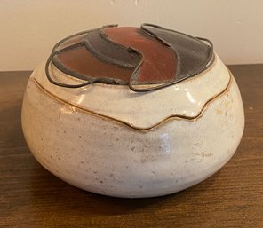 Pottery Dish With Lid