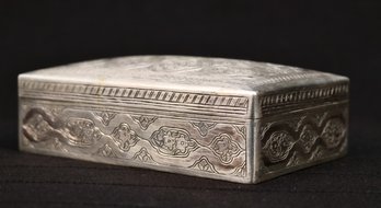 Sterling Silver Box 6.0 Ozt