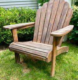 Heavy Duty Solid Wood Adirondack  Chair #1