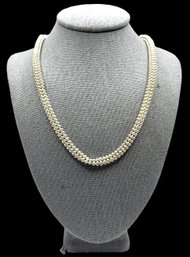 Gorgeous Sterling Silver Hallmarked Thick Rope Chain Necklace