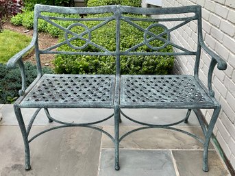 Cast Iron Garden Settee (2 Of 2)