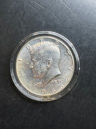 1966 Uncirculated Silver Kennedy Half Dollar