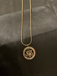 1961 Half Dollar Laser Cut Necklace