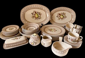 Vintage Johnson Brothers Staffordshire 'Old Granite' Mixed Lot Of China