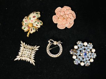 Misc Brooch Lot