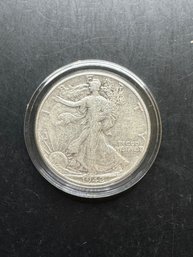 1942 Walking Liberty Silver Half Dollar