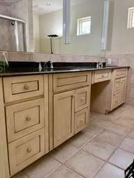 A Granite Top - Double Vanity By Bertch  - Bath 2G