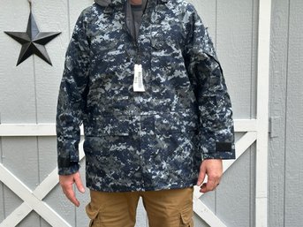 US Navy Digital Camouflage Gore-tex Parka Jacket