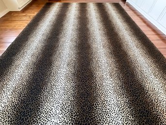 A Large Custom Animal Print Area Rug By Stark Carpet
