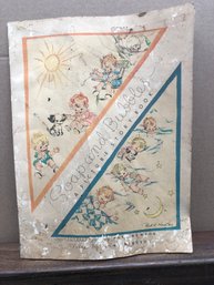 1935 Children's Book SOAP AND BUBBLES A Picture Story Book By Ruth Newton
