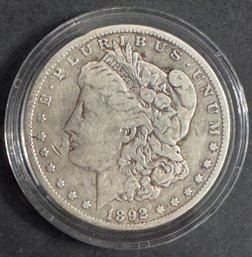 1892-O Morgan Silver Dollar