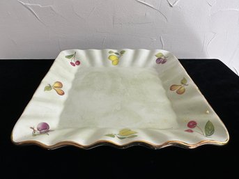 JRM Ceramica Italian Hand Painted Fruit Platter