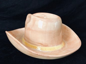 Cowboy Hat Chip And Dip Bowl