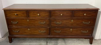 Real Nice Quality Reproduction Eight Drawer Chest By Morganton