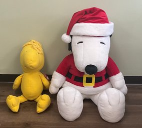 Giant Snoopy And Woodstock Stuffed Plush Toys