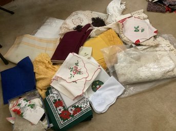 Vintage Mixed Linens