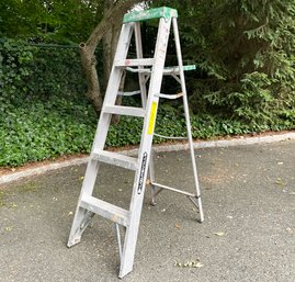 A 5' Aluminum A Frame Ladder