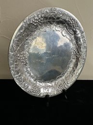 Wilton Armetale Grapevine Cast Aluminum Serving Plate