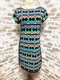 Laundry By Shelli Segal Los Angeles Bold Bright Cocktail Dress - Size M