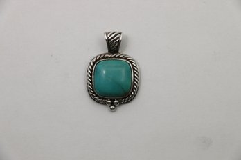 Sterling Silver Turquoise  Pendant
