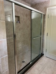 A 73' - 2 Door Aluminum Shower Enclosure - Bath 2G