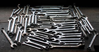 Mixed Standard Wrenches From Craftsman, Stanley, Astro, Benchtop, Huskey, Snap-on & More