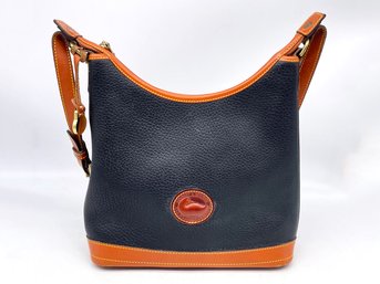 A Leather Handbag By Dooney & Bourke