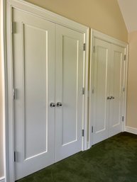 Four Closet Doors - 2 Per 48' Opening - 2G, 2H, 2I, 2J - Includes Frames & Trim - Room 2GA