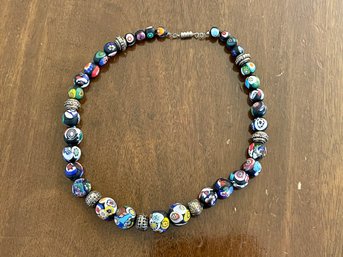 Colorful Polymer Beaded Necklace