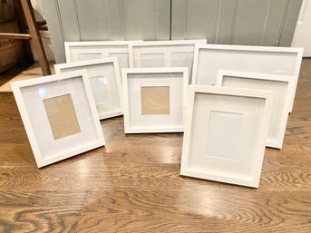 Set Of 13 - White Pottery Barn Wood Frames