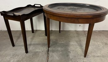 Two 1940s Occasional Tables