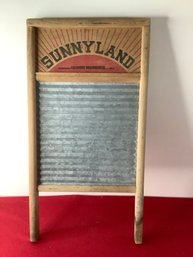 Sunny Land Standard Family Size Galvanized Washboard