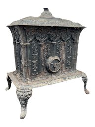 19th Century Cast Iron Parlor Stove