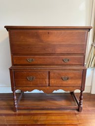 Vintage Lane Colonial Style Tall Cedar Chest With Three Extra Drawers.