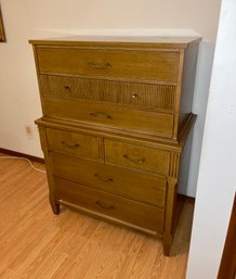 Mid Century Tallboy Dresser