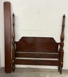 Full Size Mahogany Poster Bed