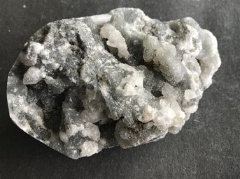 Apophyllite On Chalcedony Crystal, 14 Oz, 5 Inch By 4 Inch