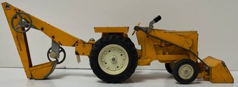 Vintage Toy BackHoe Loader - International Harvester - Diecast - Possibly Ertl - 16 X 3.75 X 5.75 H - 1960-70s