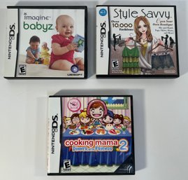 3 Nintendo DS Games