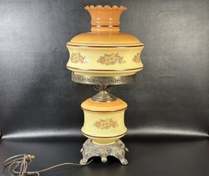 A Vintage Victorian-Style Parlor Lamp