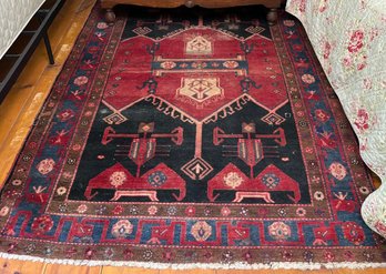 A Gorgeous Vintage Abadeh (Iranian) Wool Rug