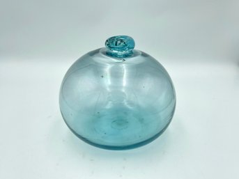 Vintage Richard Harkness Studio Glass Orb Vase